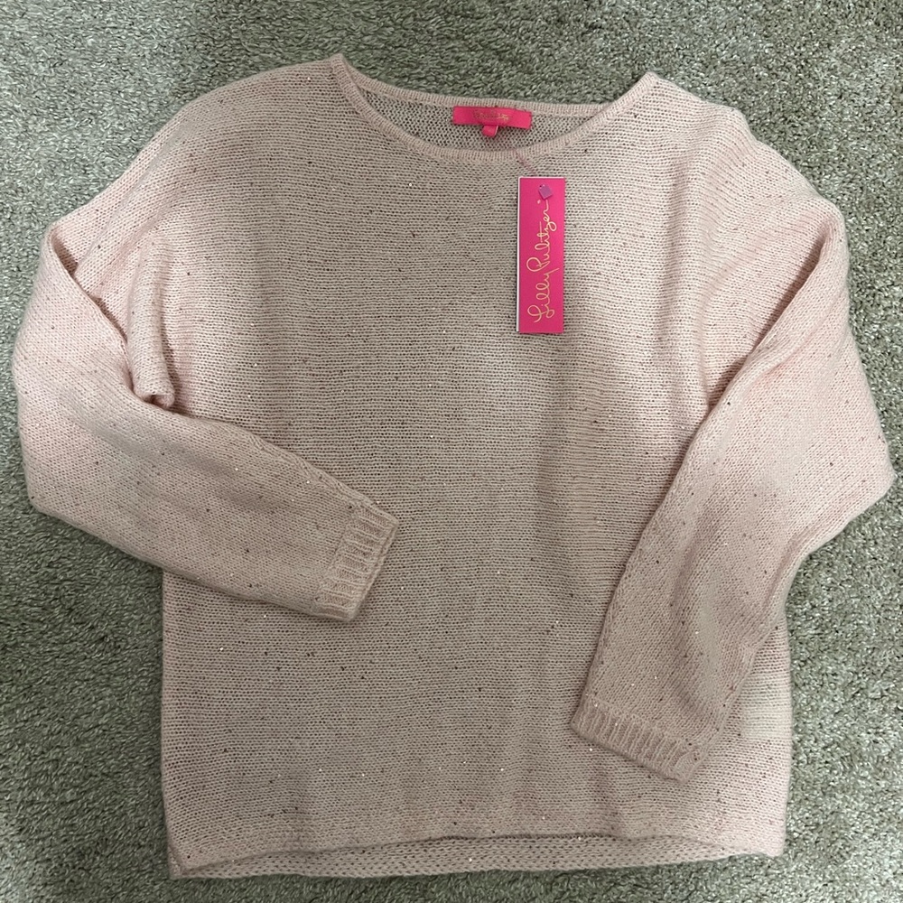 NWT Lilly Pulitzer Pink Sweater